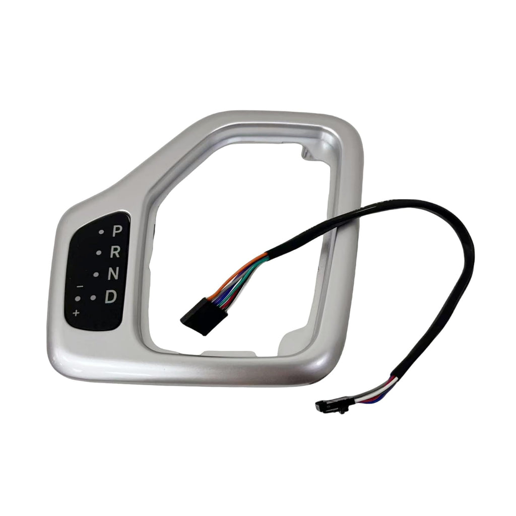 5YD27LS5AA White Transmission Shifter Bezel with Harness Fits for 2014-2018 Jeep Replace parts