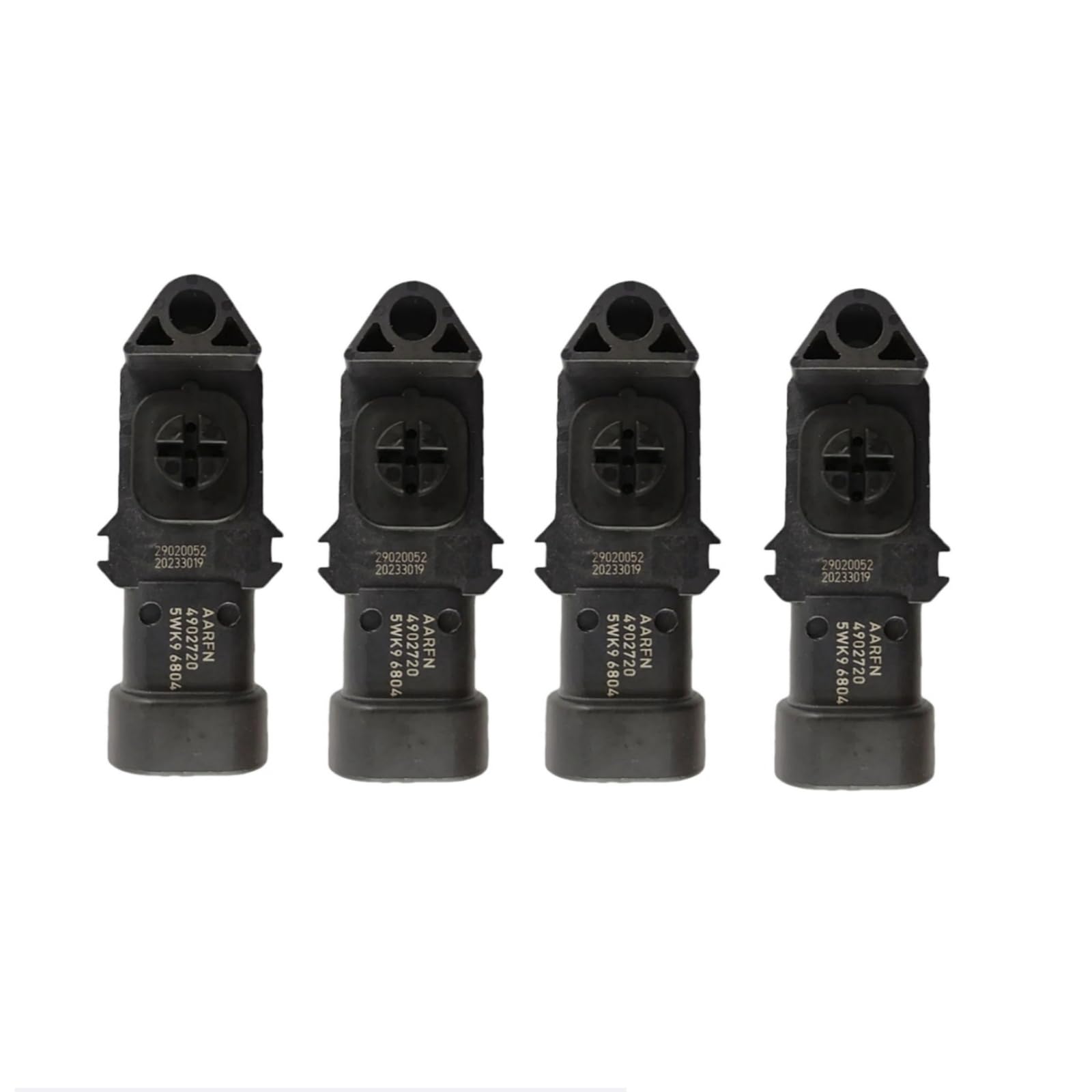 4pcs Intake Air Manifold Barometric Pressure Sensor 4902720 3085140 Compatible with Cummins L10 M11 N14