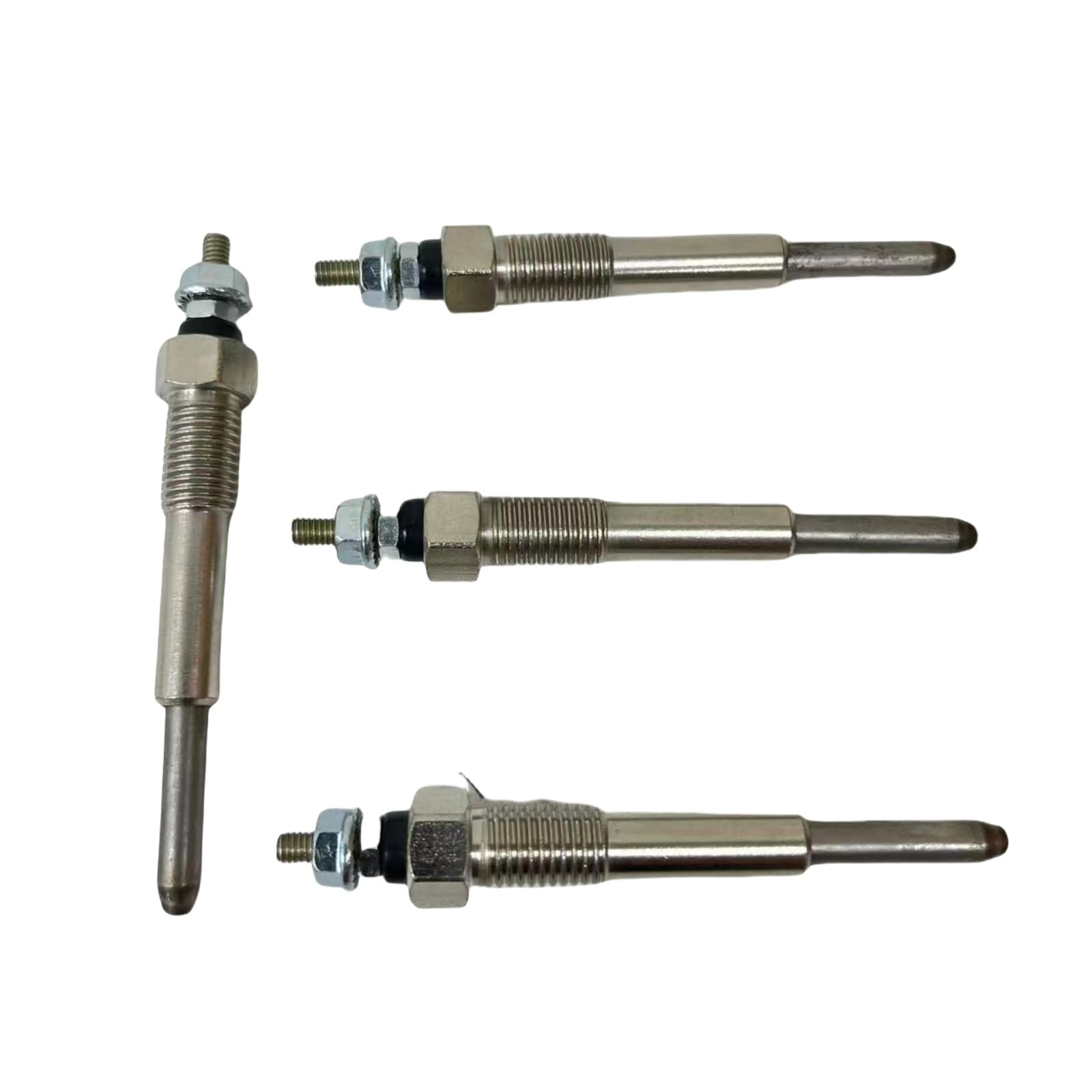 4PCS 12V Glow Plug 8-94319700-2 8-94319700-1 8943197002 Fits for Isuzu Engine C223 C223T C240 C190 3AD1 3KB1 3KR1 4FE1 4EC1 Compatible for Hitachi EX20UR EX20UR-2 EX12 Excavator