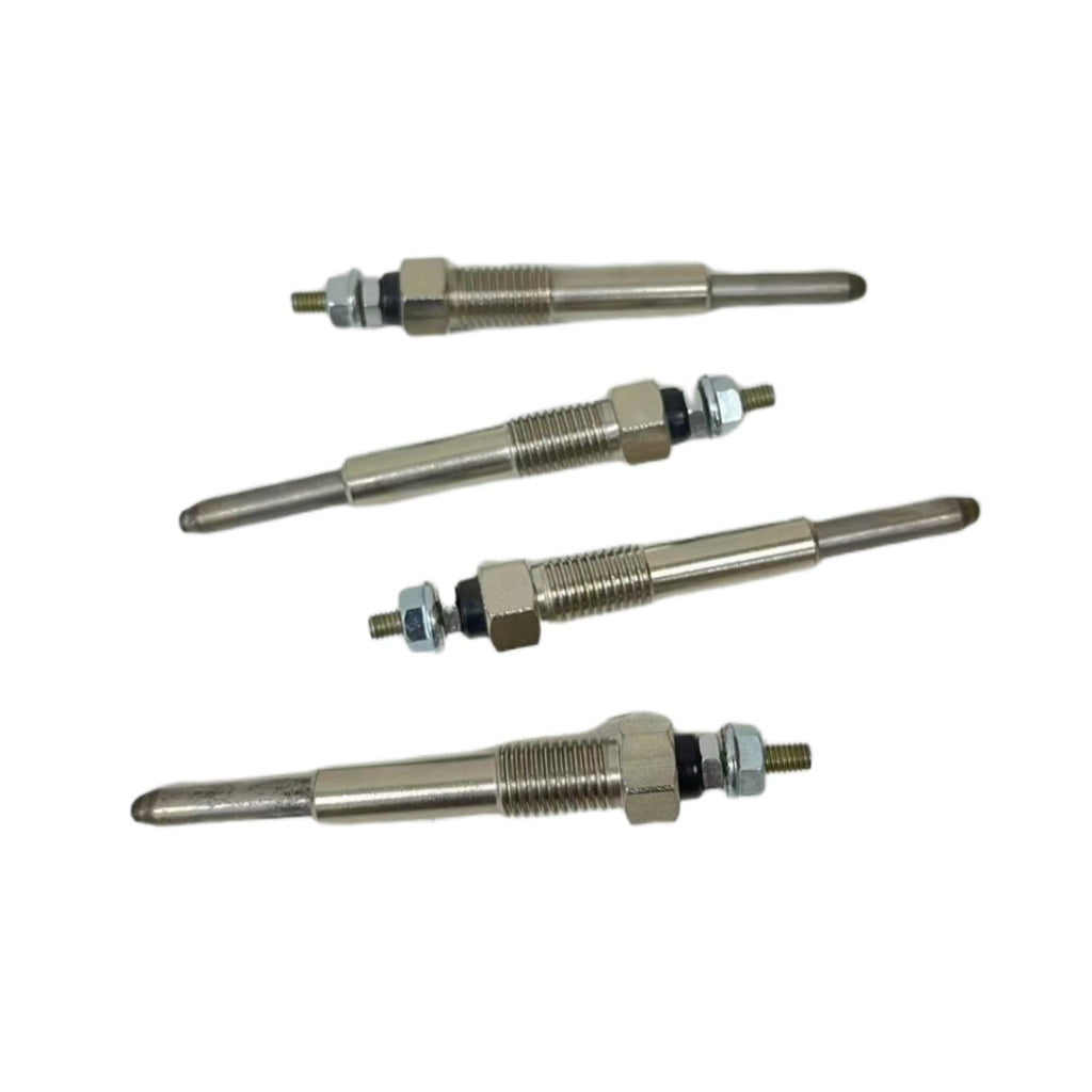 4PCS 12V Glow Plug 8-94319700-2 8-94319700-1 8943197002 Fits for Isuzu Engine C223 C223T C240 C190 3AD1 3KB1 3KR1 4FE1 4EC1 Compatible for Hitachi EX20UR EX20UR-2 EX12 Excavator