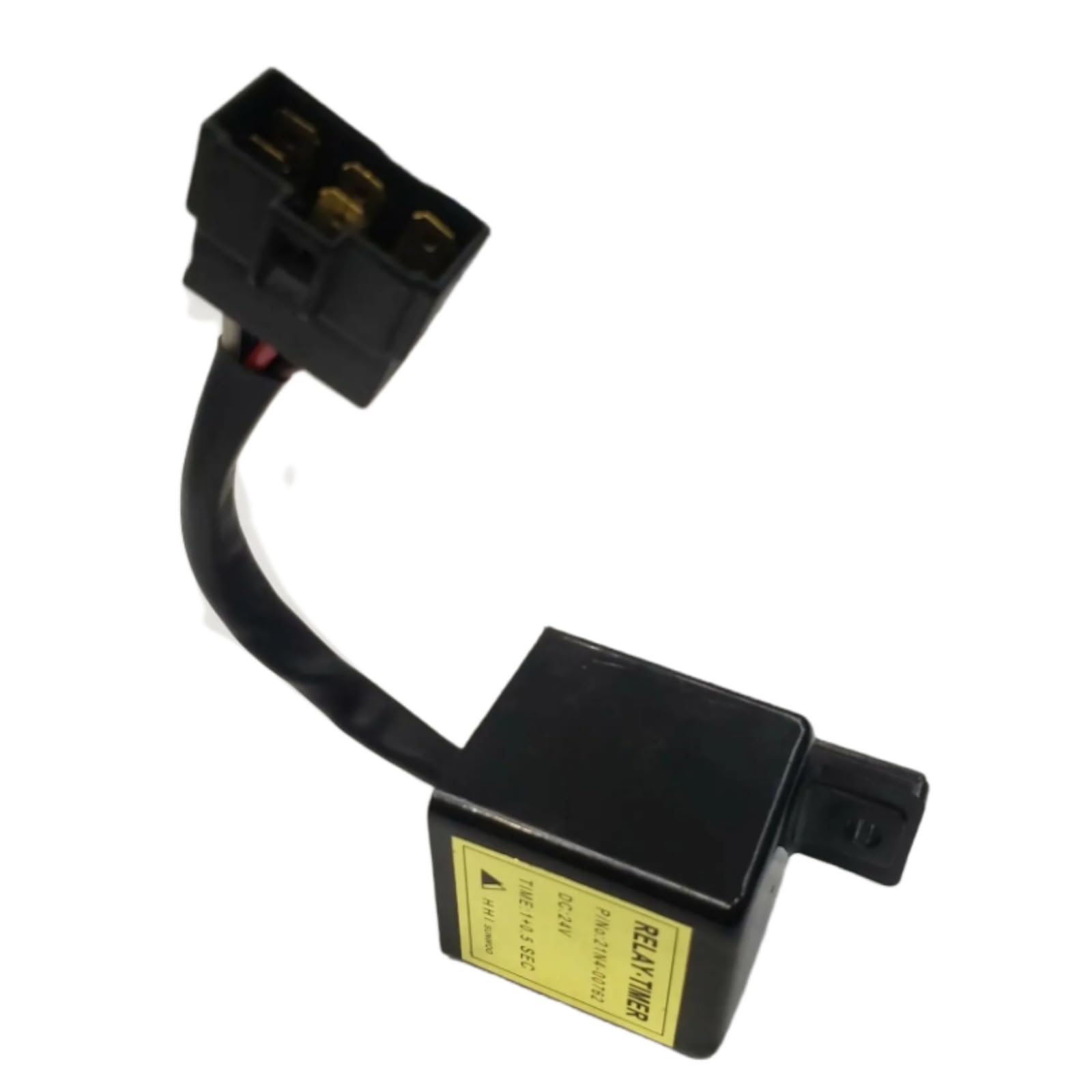 24V Relay Timer 21N4-00762 Compatible with Hyundai R80-7 R210-7 R220-5 R220-7 R220-9 R225-7 Excavator