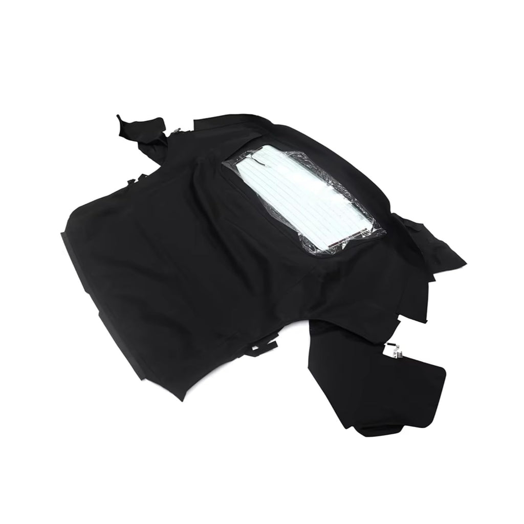 MR2-33029BLKTW Black Convertible Soft Top with Glass Window For Toyota MR2 MR2 Spyder 2000-2007