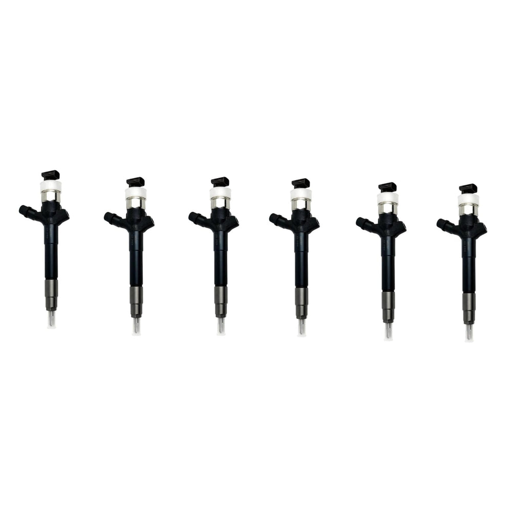 6pcs Fuel Injector 295050-0560 2950500560 1465A351 Compatible with Mitsubishi 4M41 Engine Pajero 2010