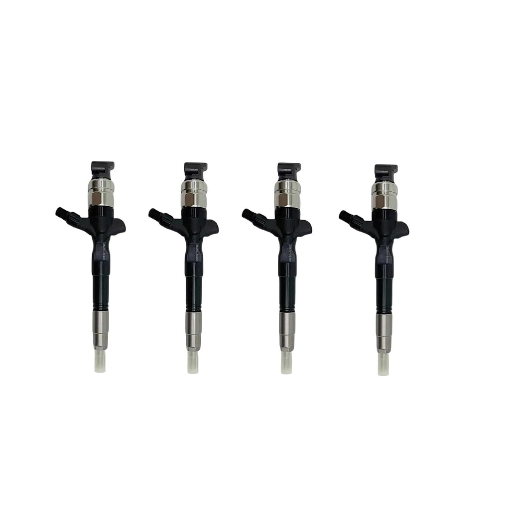 4pcs 23670-30400 23670-0L090 23670-09350 Diesel Fuel Injector fits for 2.5 d 2010-2KD-FTV, 3.0 d 2010-1KD-FTV D-4D Euro 4