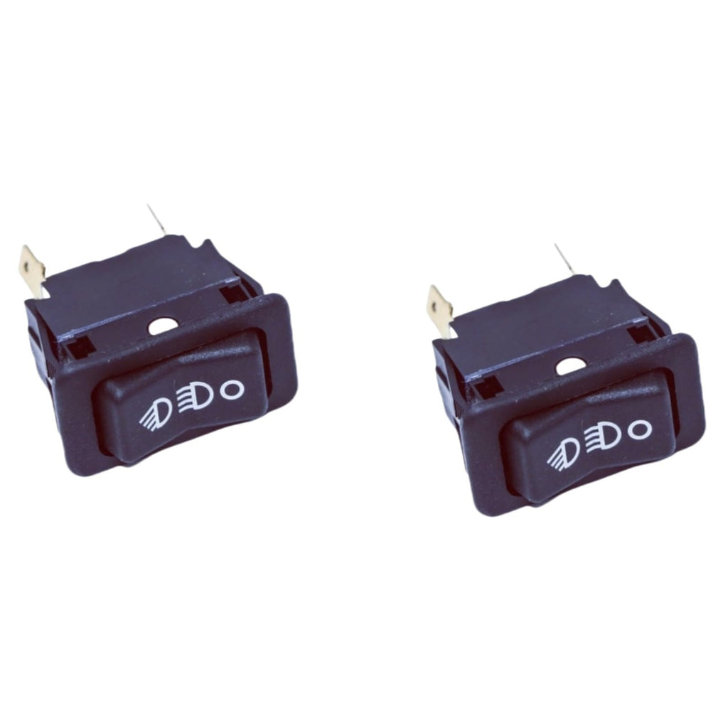 2pcs Headlight Switch 6665410 Fits for Bobcat Skid Steer Loaders 751 753 763 773 7753 S100 S130 S150 Replace parts