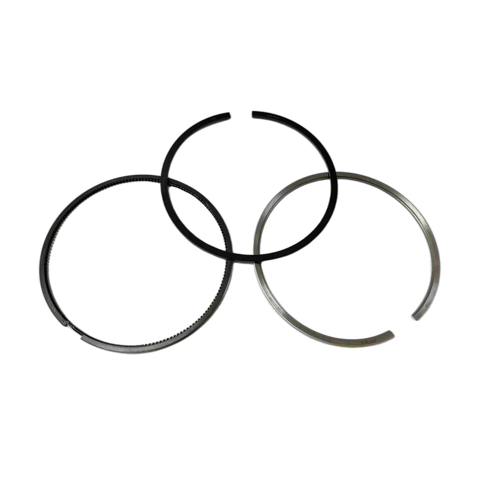 6PCS Piston Rings 4309114 Replacement for Cummins L9.3/6LT9.3 L9.5/6LT9.5 L9.3/QSL9.3 Engine (3.0Kx2.5x3.5mm)