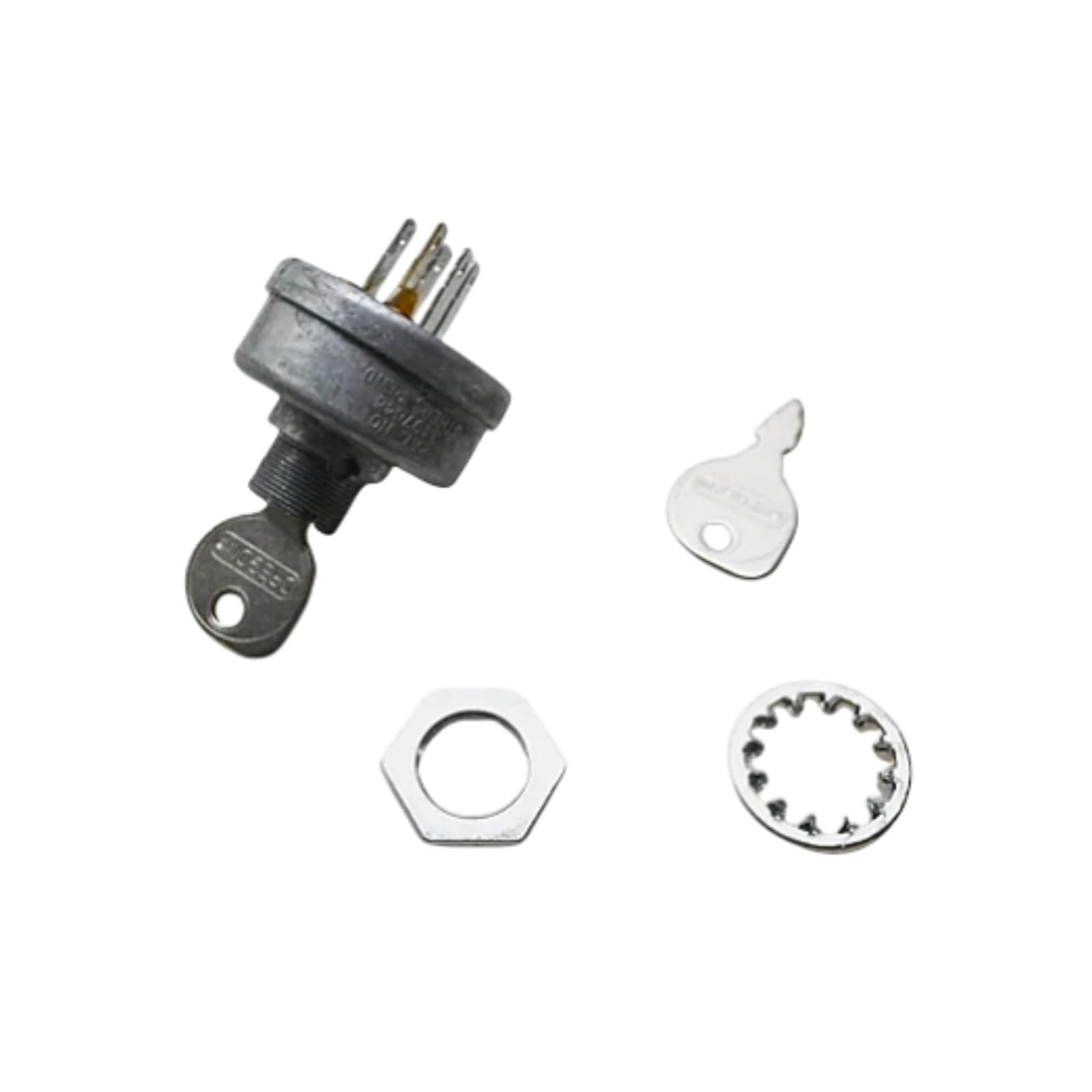 2PCS Ignition Switch 33-396 91846 091846MA Fits for Gravely Tractor 34686-34690 4-wheel and 35713-35716 2-wheel Replace parts