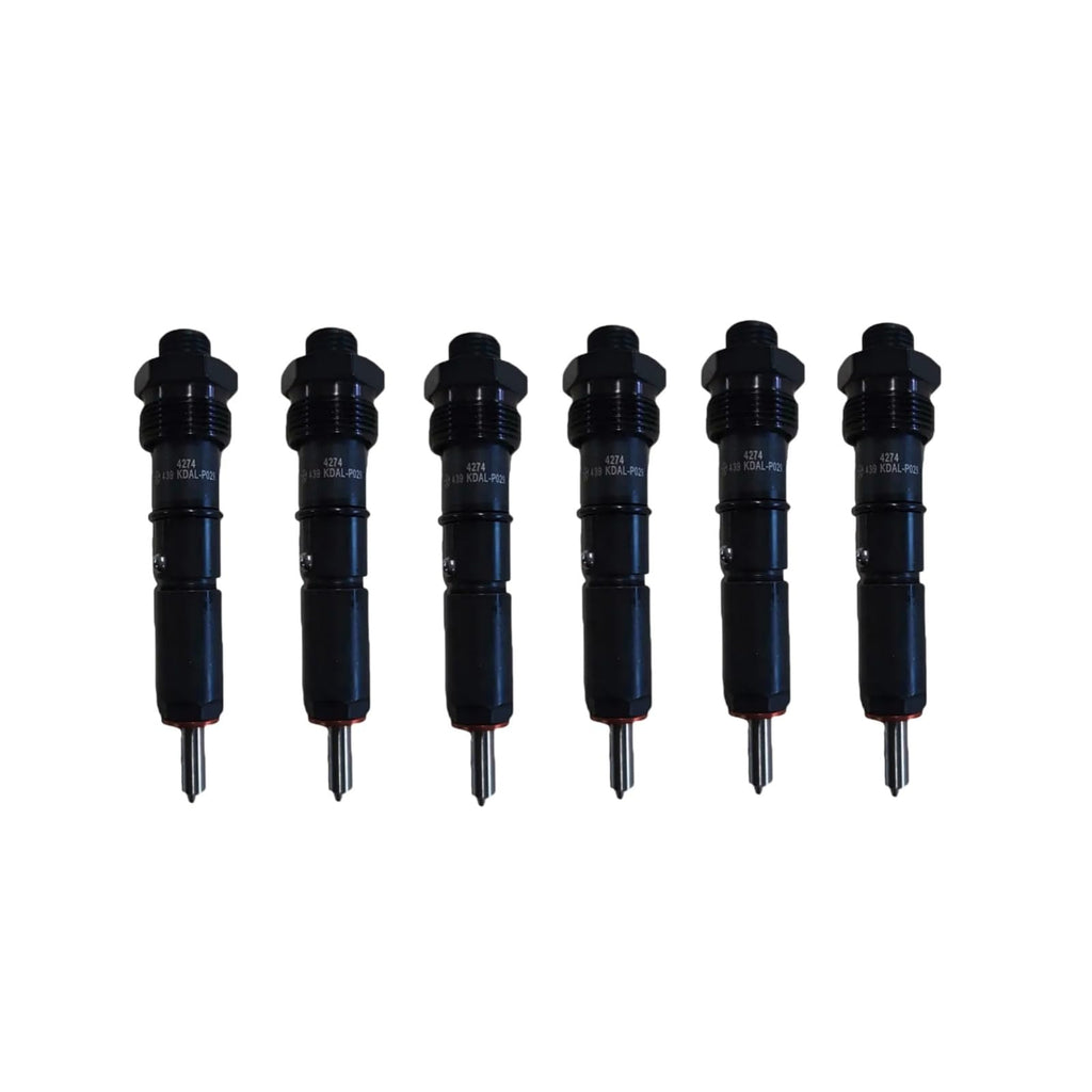6Pcs 4994274 4981007 Fuel Injector Compatible with Cummins 6BT5.9 Diese-l Engine