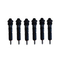 6Pcs 4994274 4981007 Fuel Injector Compatible with Cummins 6BT5.9 Diese-l Engine