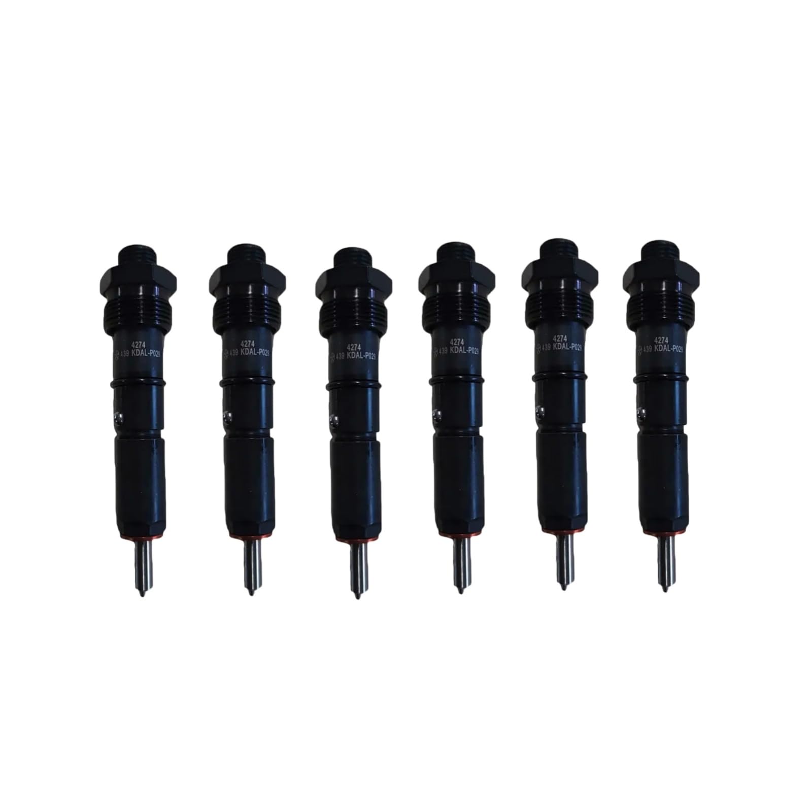 6Pcs 4994274 4981007 Fuel Injector Compatible with Cummins 6BT5.9 Diese-l Engine