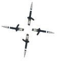 4PCS Fuel Injector 095000-0750 095000-0751 Fits for 2000-2009 Diesel Engine 1KD-FTV J90 J120