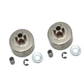 2pcs Chain Sprocket 3/8  6T Clutch Drum E-clip Clutch Cover Washer Needle Bearing Kit Fits for 017 018 MS170 180 Chainsaw Replace parts