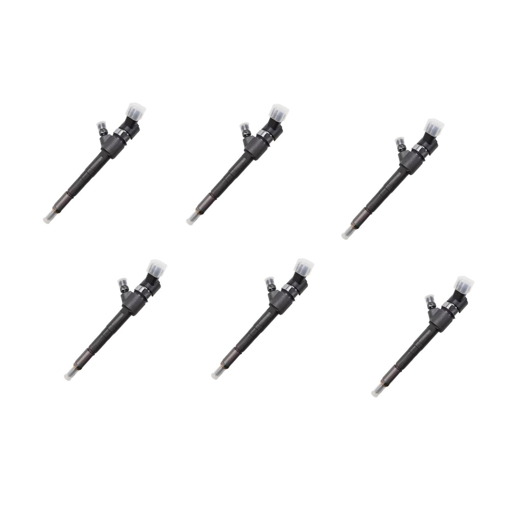 6pcs Fuel Injector 0445110310 0986435296 Compatible with Bosch CR 87KW Scorpio Mahindra 2.2L