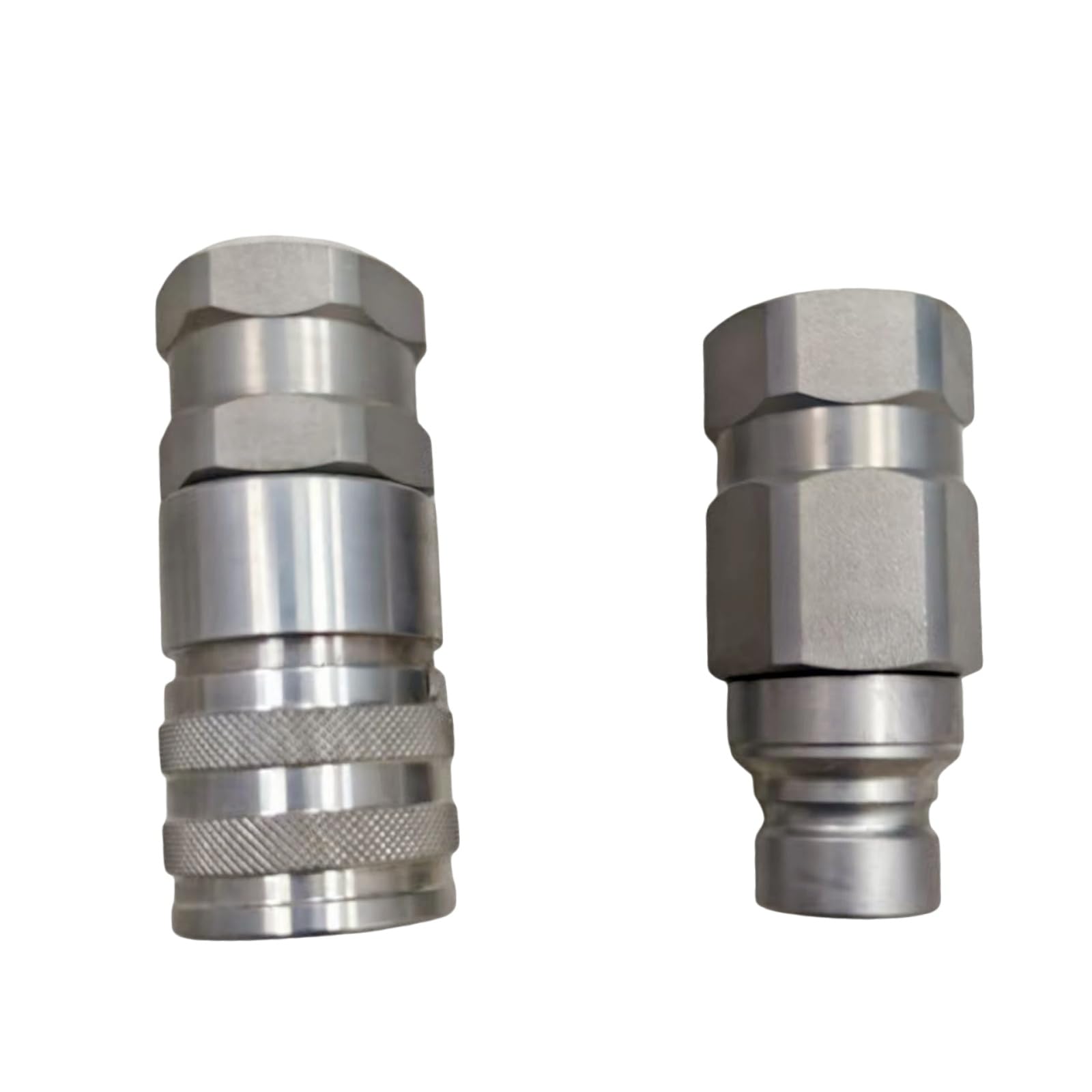 AT312470 KV14216 Hydraulic Male Female Flat Face Coupler Kit Compatible with John Deere 110 240 250 260 270 315 317 320 325 328 332 244J 304J 310G 310SG 315SG 318D 320D 324J 325K 410G 710G
