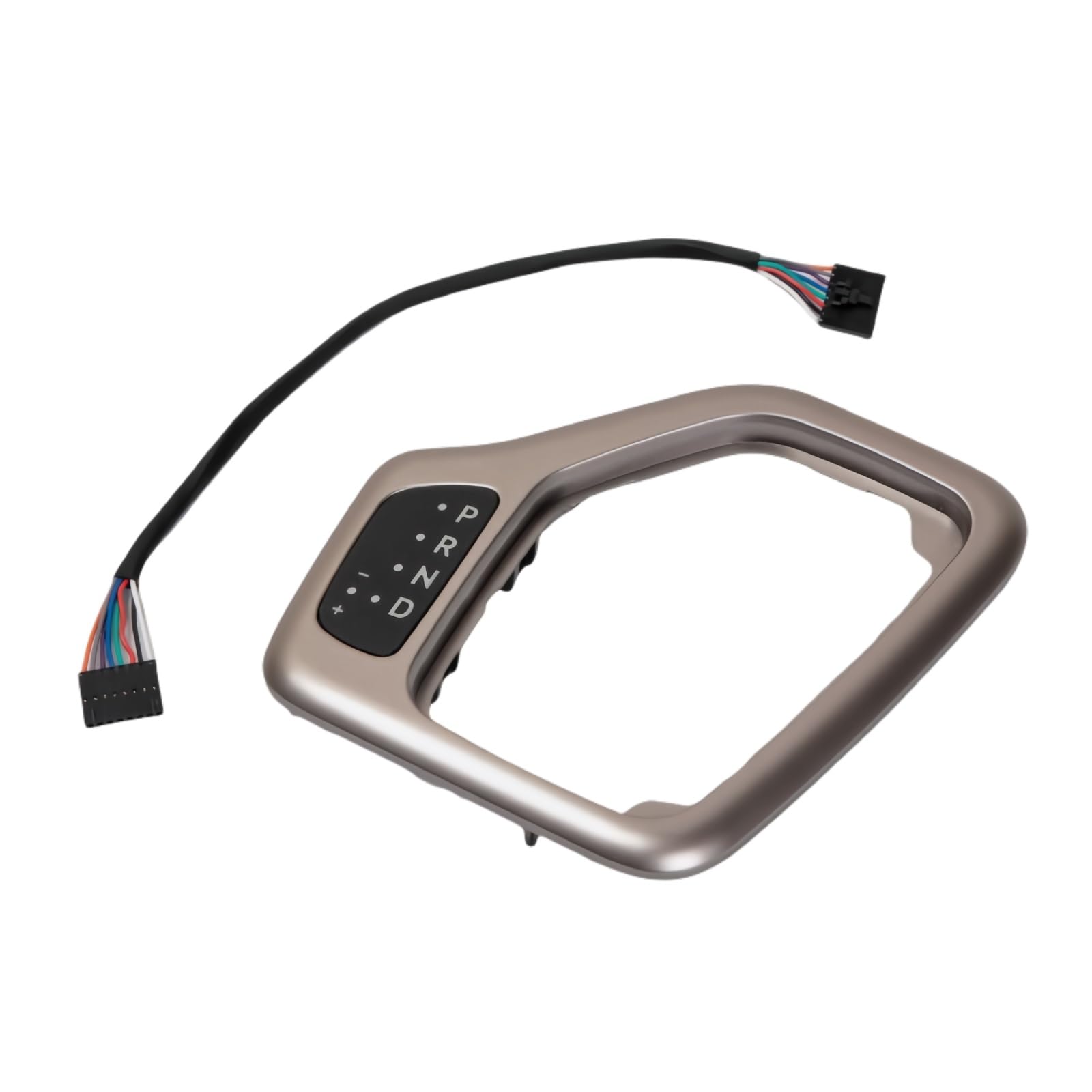 5YD27LS5AA Gold Transmission Shifter Bezel with Harness Fits for 2014-2018 Jeep Replace parts