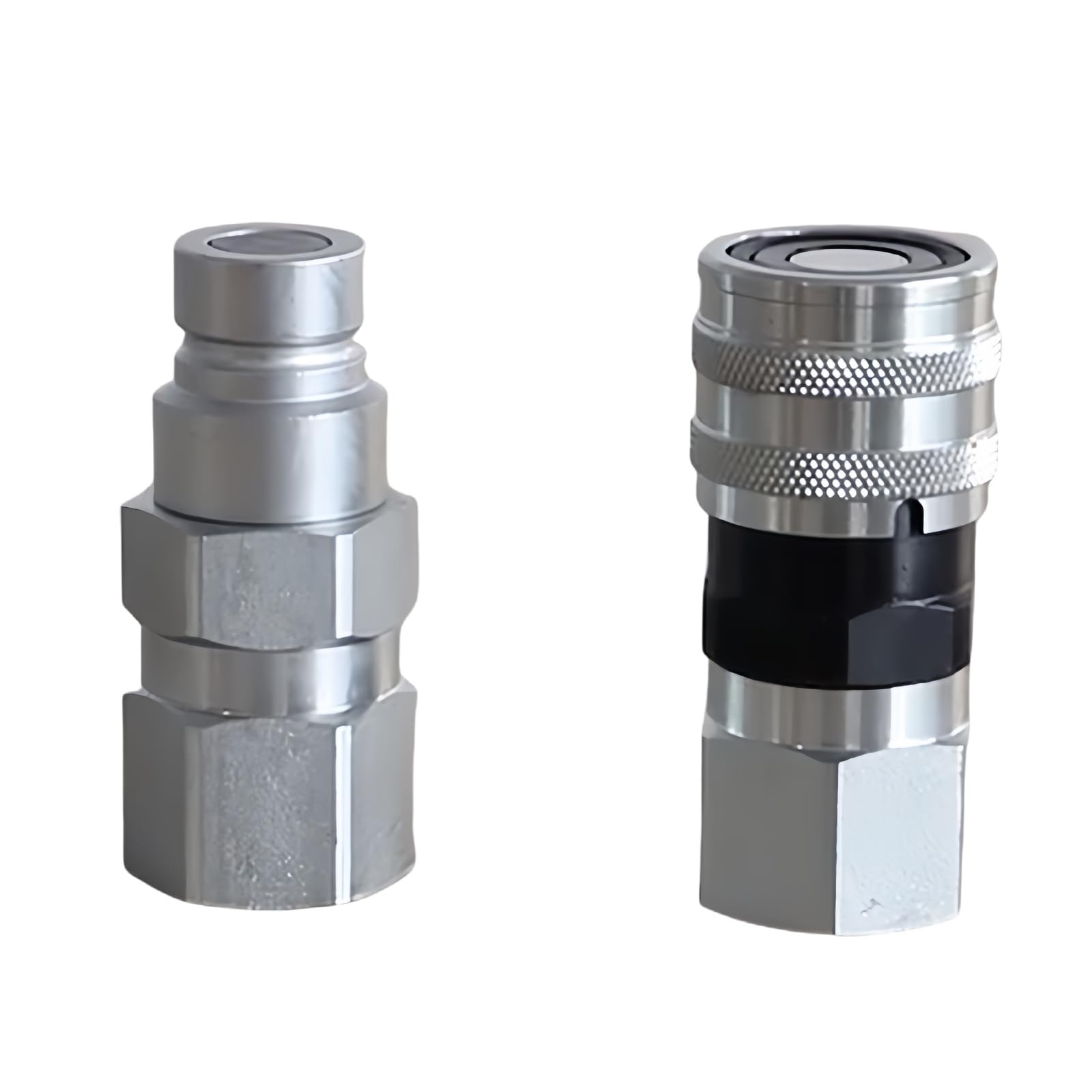 Male & Female Flat Face Coupler Kit 153-2994 153-2995 Fits for Caterpillar CAT Excavator Loader Truck