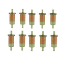10x Fuel Filter 1Fk-24560-01-00 Fits for Yamaha XV1600 for Road Star 1600 for Silverado 2002-2003 2005-2007