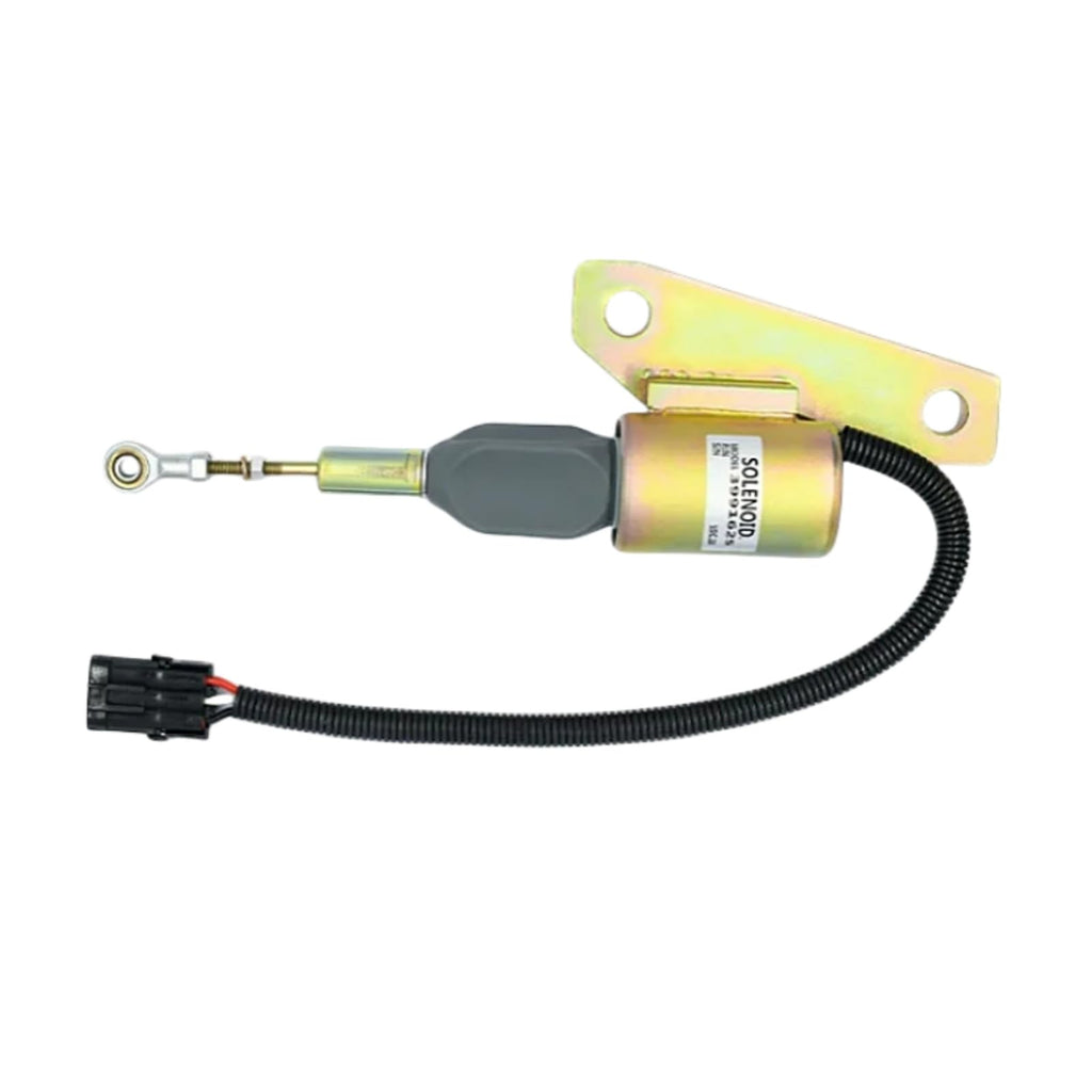3991625 SA-4959-24 5267132 Fuel Shutoff Solenoid Valve 24V Fits for Cummins 6BT 5.9L Engine Hyundai R200-5 R225-7 R335-7 Excavator