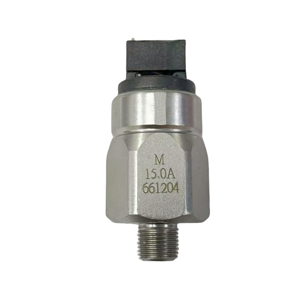 Oil Pressure Sensor 661204 10mm Compatible with Sany SY75 SY135 SY215 SY235 SY285 SY335 Excavator