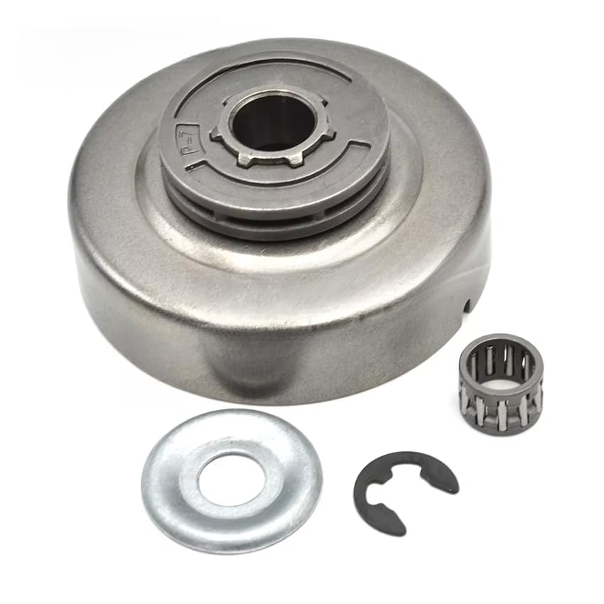 2pcs Clutch Cover Washer 325 7T with Sprocket Needle Cage Bearing Kit  Fits for MS180 MS170 018 017 MS250 025 MS230 Chainaw Replace parts
