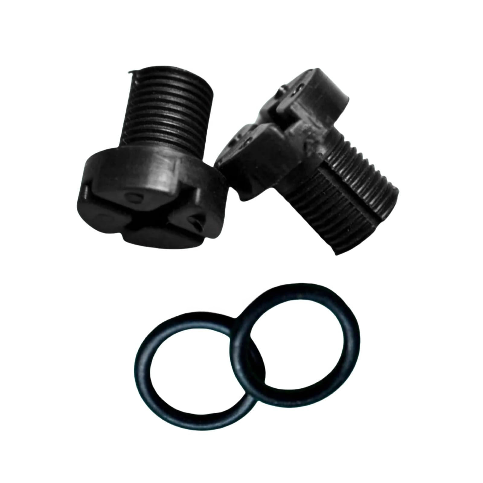 2PCS Coolant Expansion Tank Bleeder Screw with O-ring 17111712788 Fits for BMW E46 E90 for Mini Cooper Replace parts