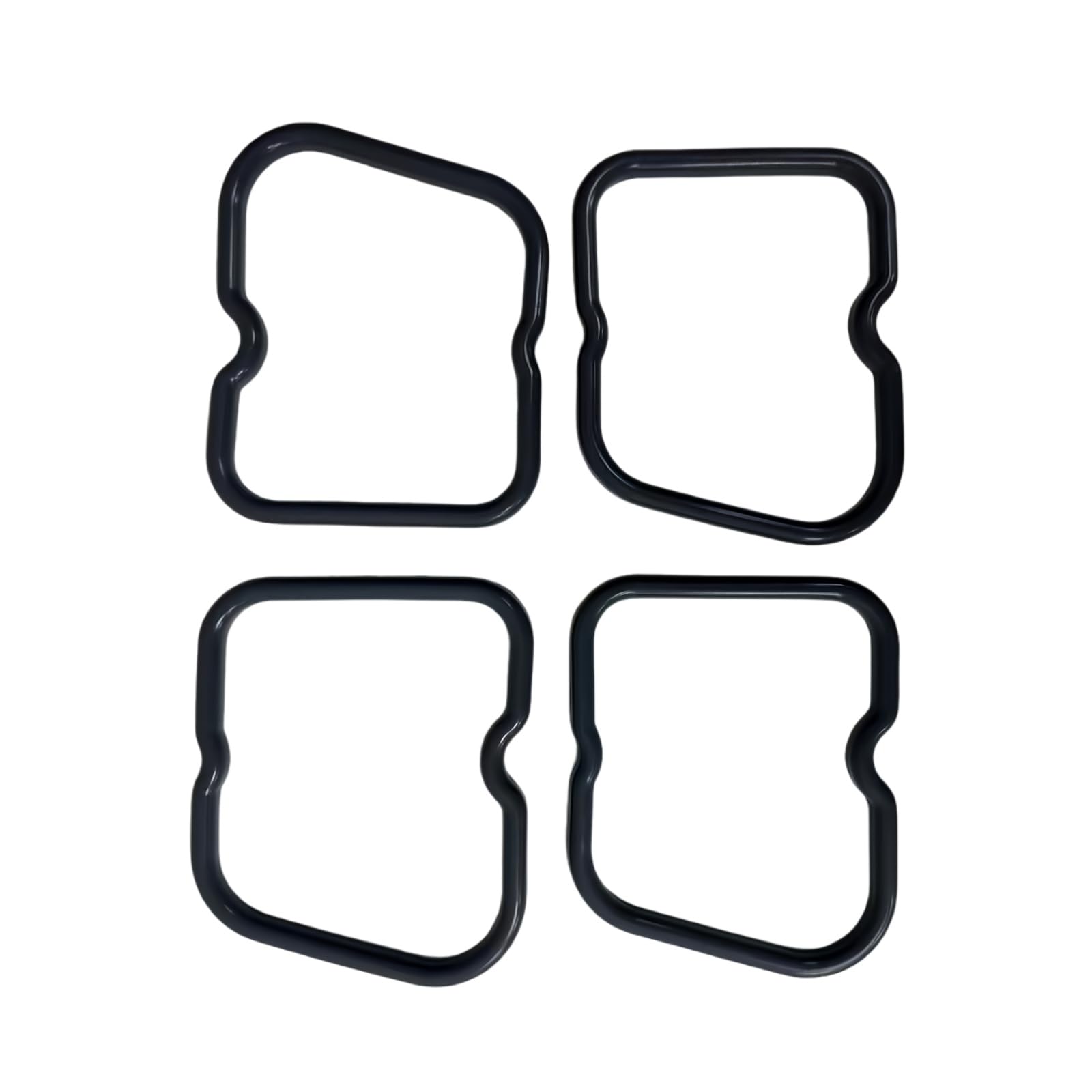 6PCS Valve Cover Gasket Set 3930906 3902666 Compatible for Cummins 4BT 3.9L 6BT 5.9L Engine 12V
