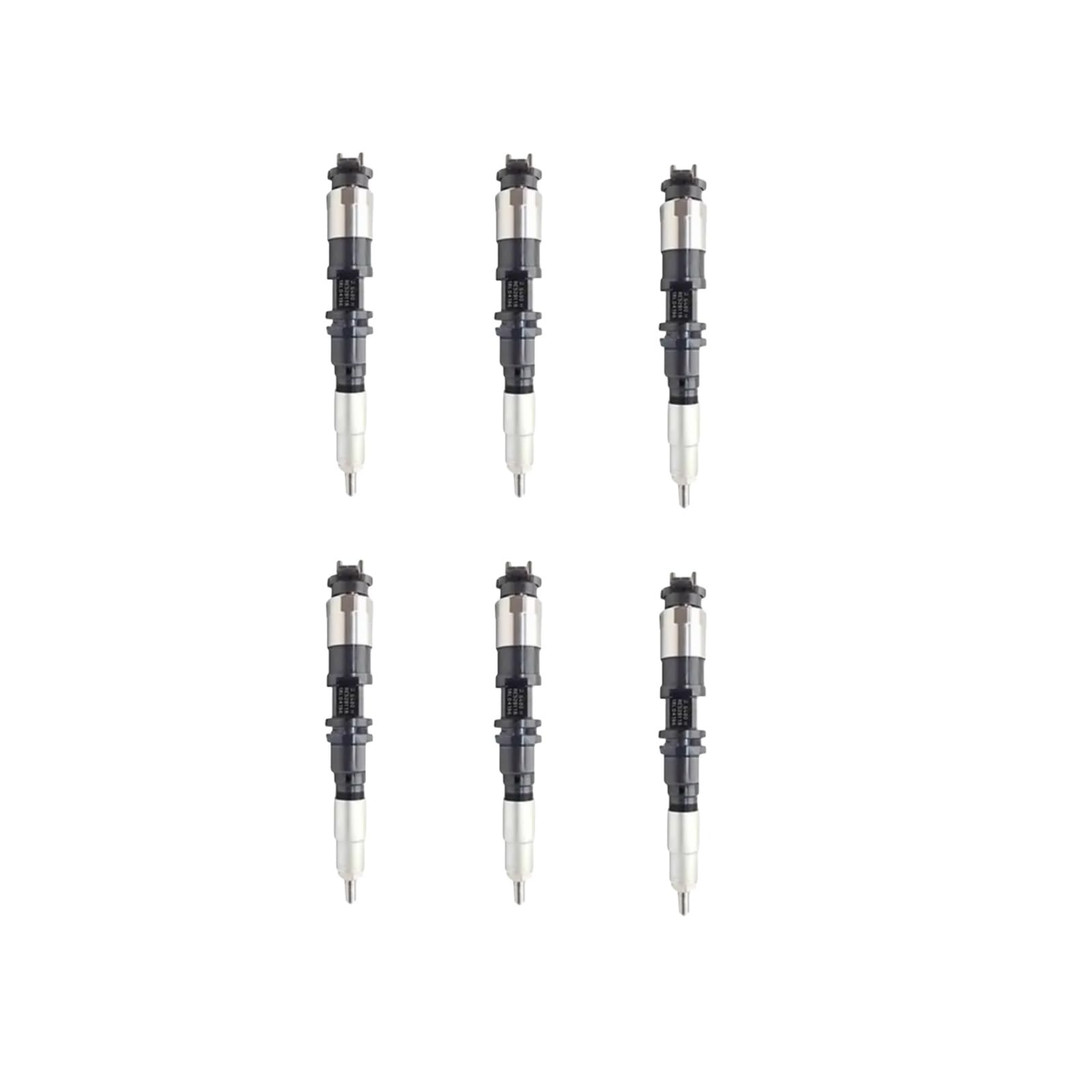 6pcs Fuel Injector 295050-0511 2950500511 Compatible with Volvo Penta Engine TAD540VE TAD541VE TAD840VE TAD853VE