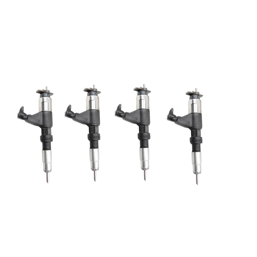 4pcs 095000-6320 095000-6321 RE530361 RE531210 RE546783 SE501928 CR Fuel Injector for John Deere 4045T 6068T S350 Engine 120D 130G 160DLC 160GLC 180GLC2 210G Excavator