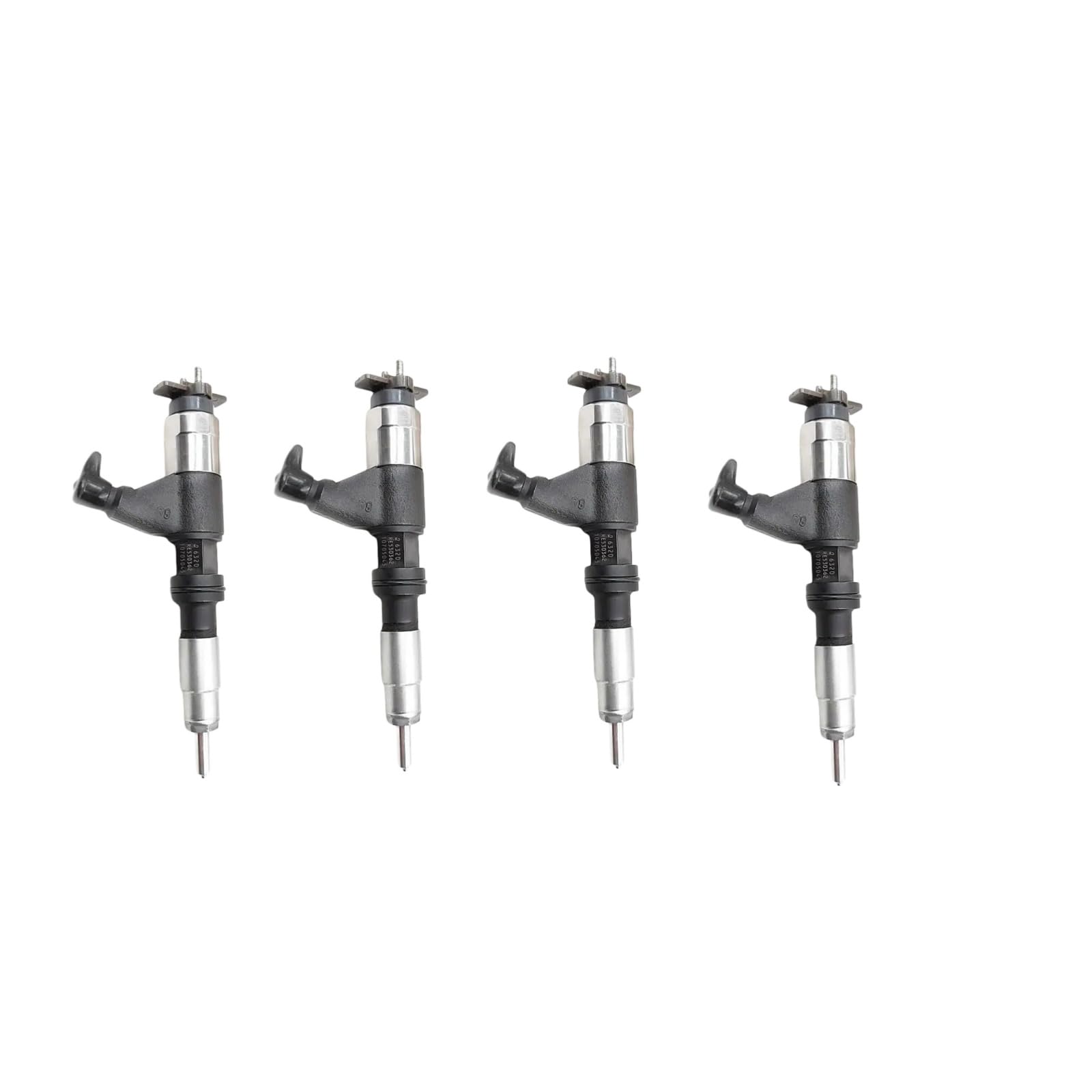 4pcs 095000-6320 095000-6321 RE530361 RE531210 RE546783 SE501928 CR Fuel Injector for John Deere 4045T 6068T S350 Engine 120D 130G 160DLC 160GLC 180GLC2 210G Excavator