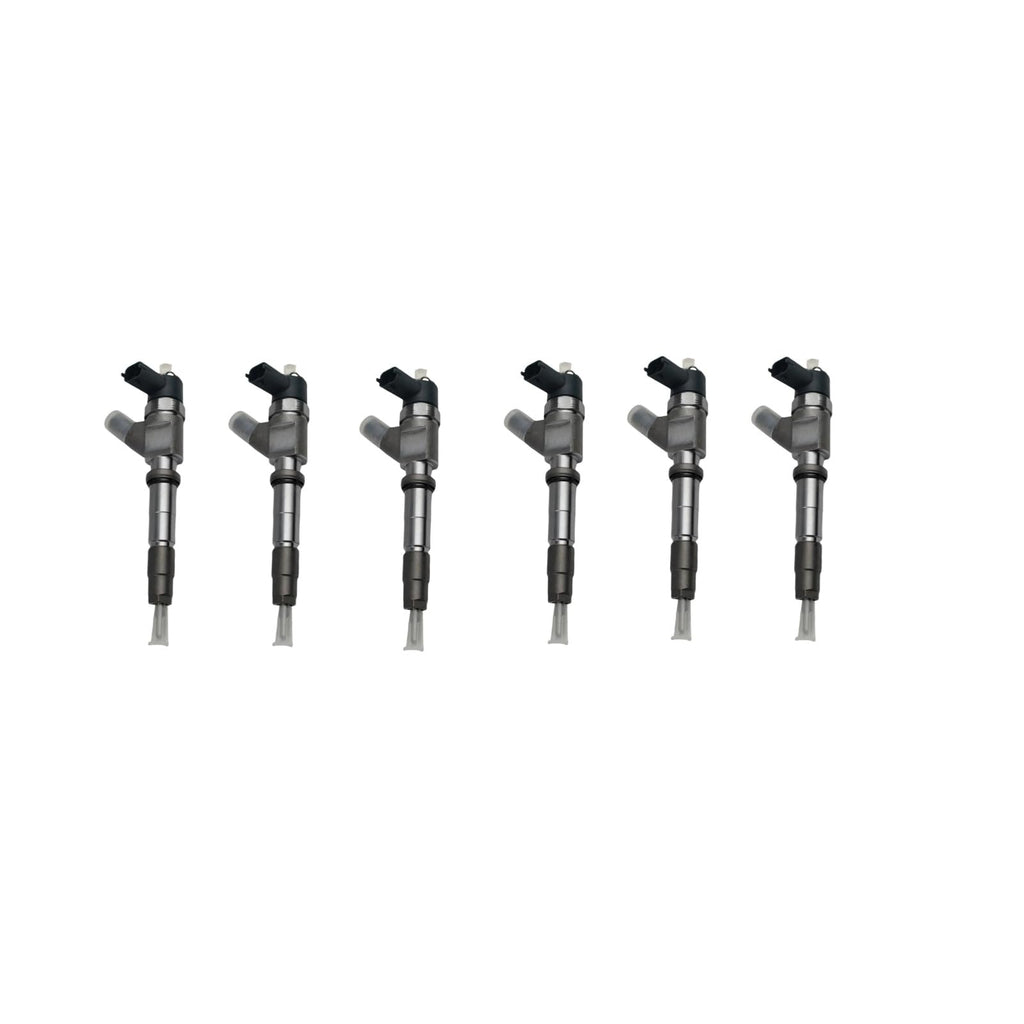 6pcs 0445120126 32G6100010 Common Rail Fuel Injector for SK135-8 SK140-8 SK200-8 MHI Series Engine Excavator