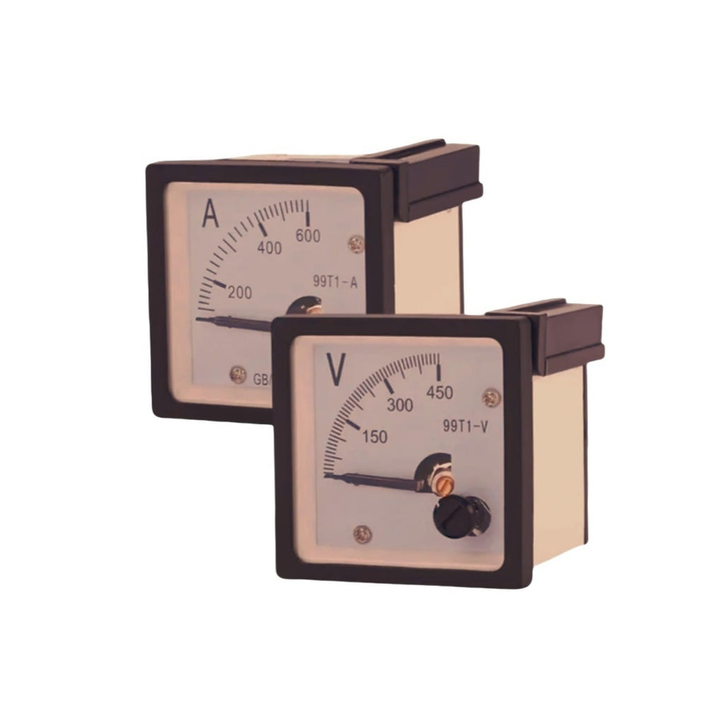 2pcs 60V Ac Panel Voltmeter A99T1-V 99T1-V Fits for Diesel Gas Generator Replace parts
