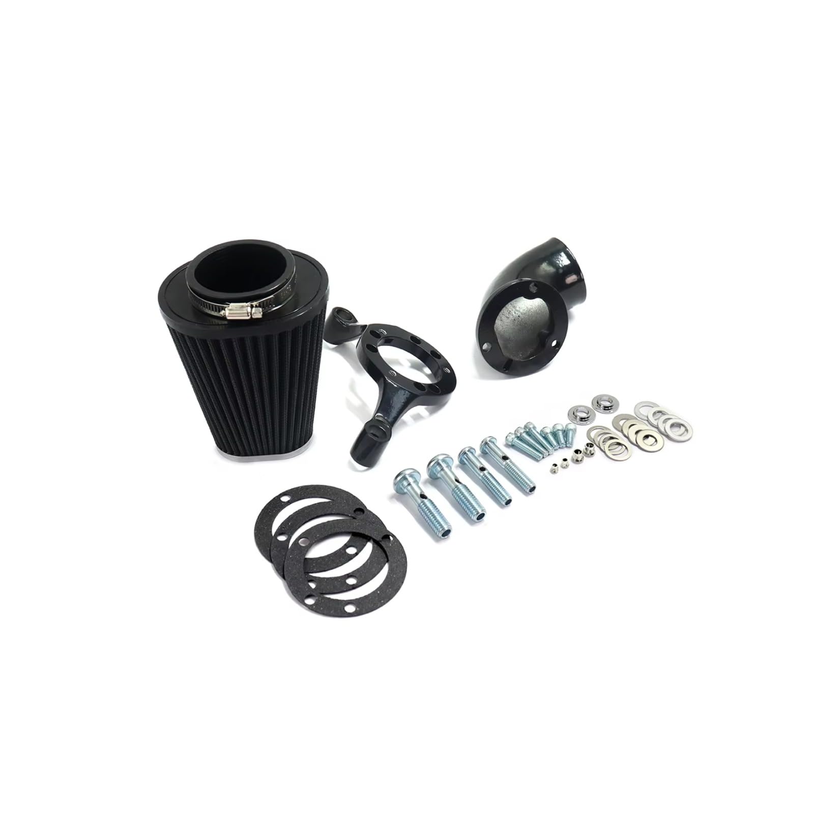 M-AF-2010BK M-BB-2002BK Cone Air Cleaner Filter Kit Fits for Harley Dyna for Softail for Road King 1993-2016 Replace parts