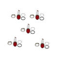 5pcs 12V Red LED Indicator Light 824879GT 824879 Fits for Genie Boom Lift GS2668RT GS4390RT S45 S85 Z45-25JDC Z45-25JRT Replace parts