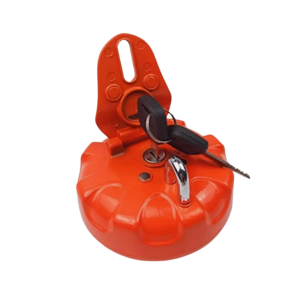 110911-00375 Oil Fuel Tank Cap Cover with Keys 11091100375 Fits for Doosan DH200 Excavator Replace parts