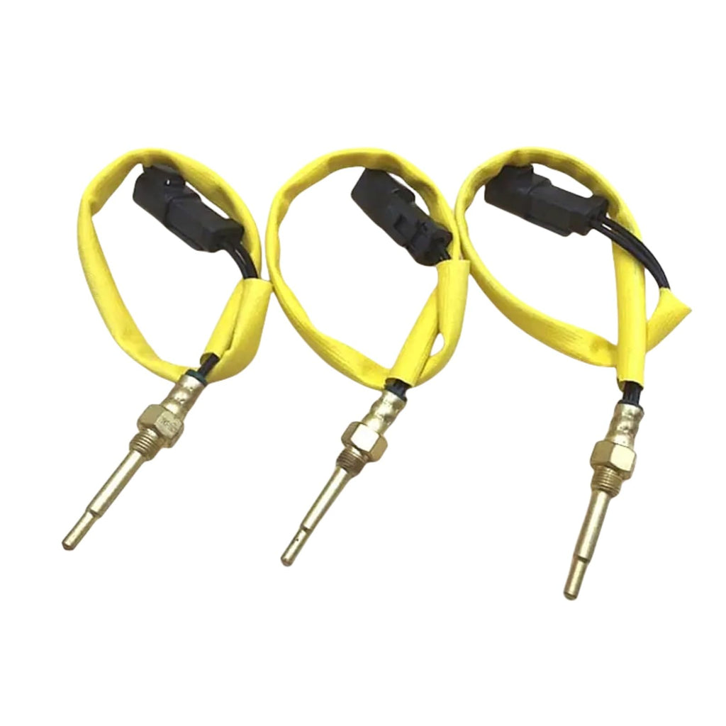 3pcs Temperature Sensor 145-7028 1457028 Compatible with Caterpillar Wheel Loader 938H 950G II 950H 962G II 962H