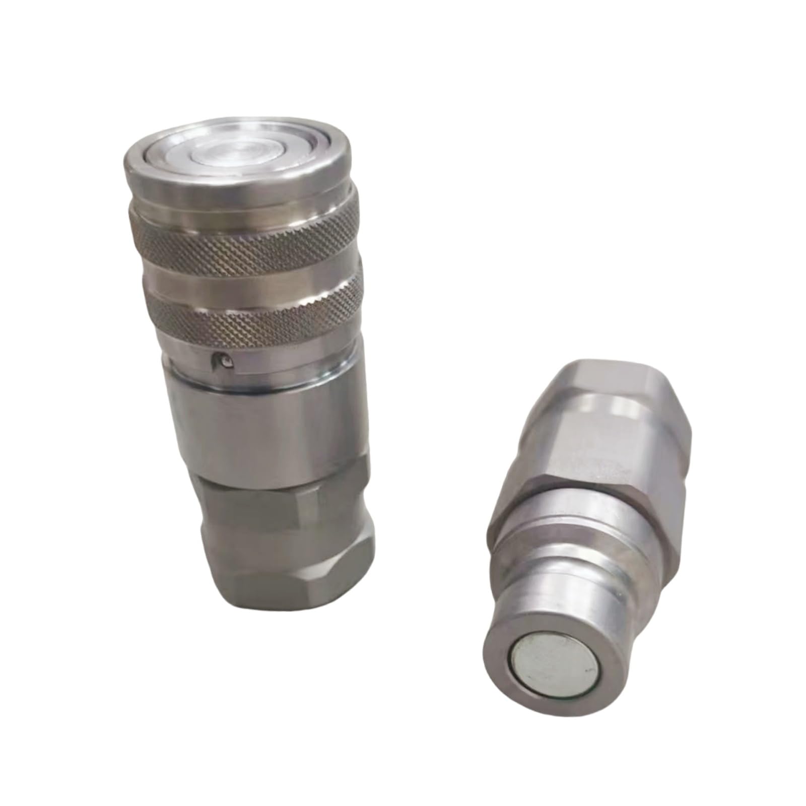 AT312470 KV14216 Hydraulic Male Female Flat Face Coupler Kit Compatible with John Deere 110 240 250 260 270 315 317 320 325 328 332 244J 304J 310G 310SG 315SG 318D 320D 324J 325K 410G 710G