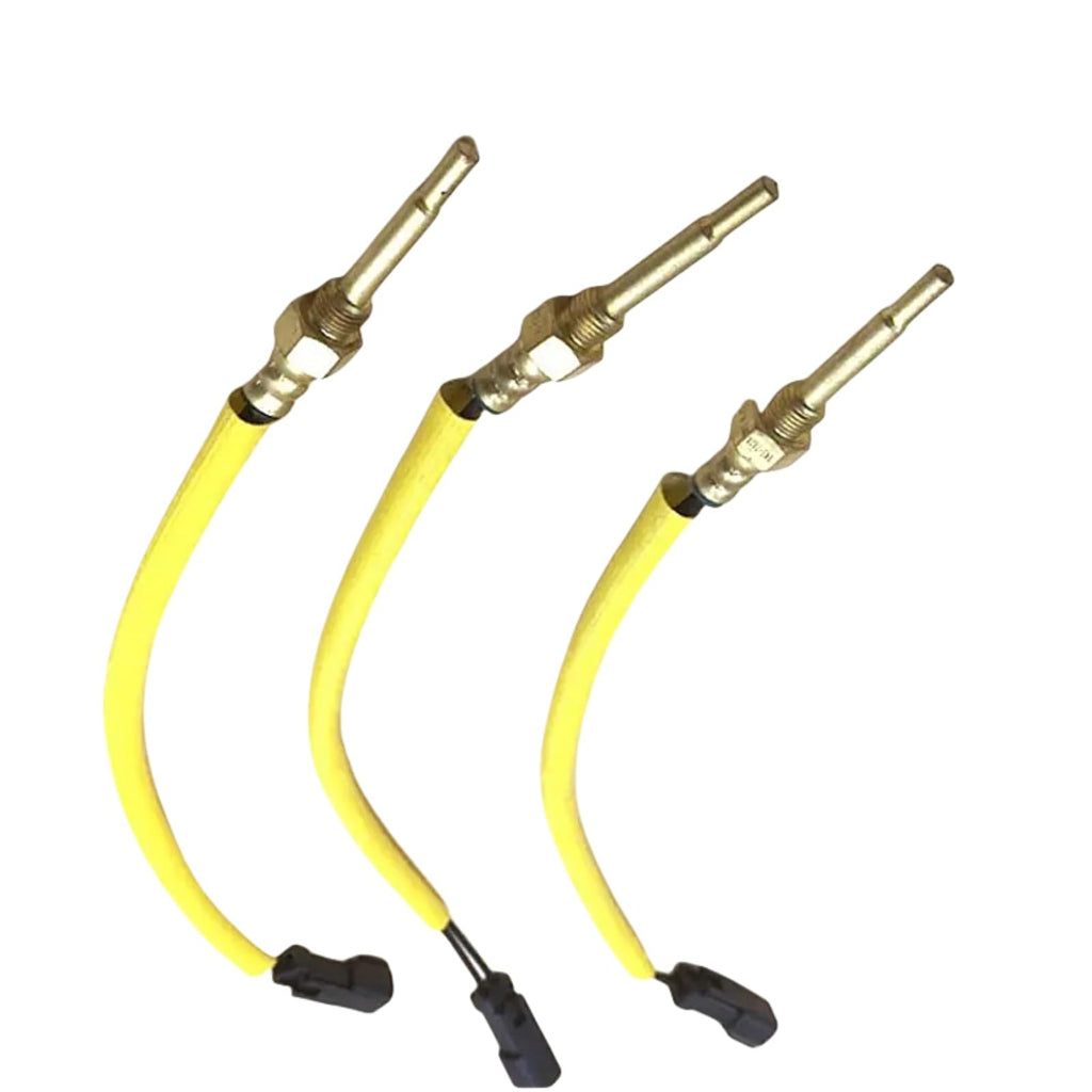 3pcs Temperature Sensor 145-7028 1457028 Compatible with Caterpillar Wheel Loader 938H 950G II 950H 962G II 962H
