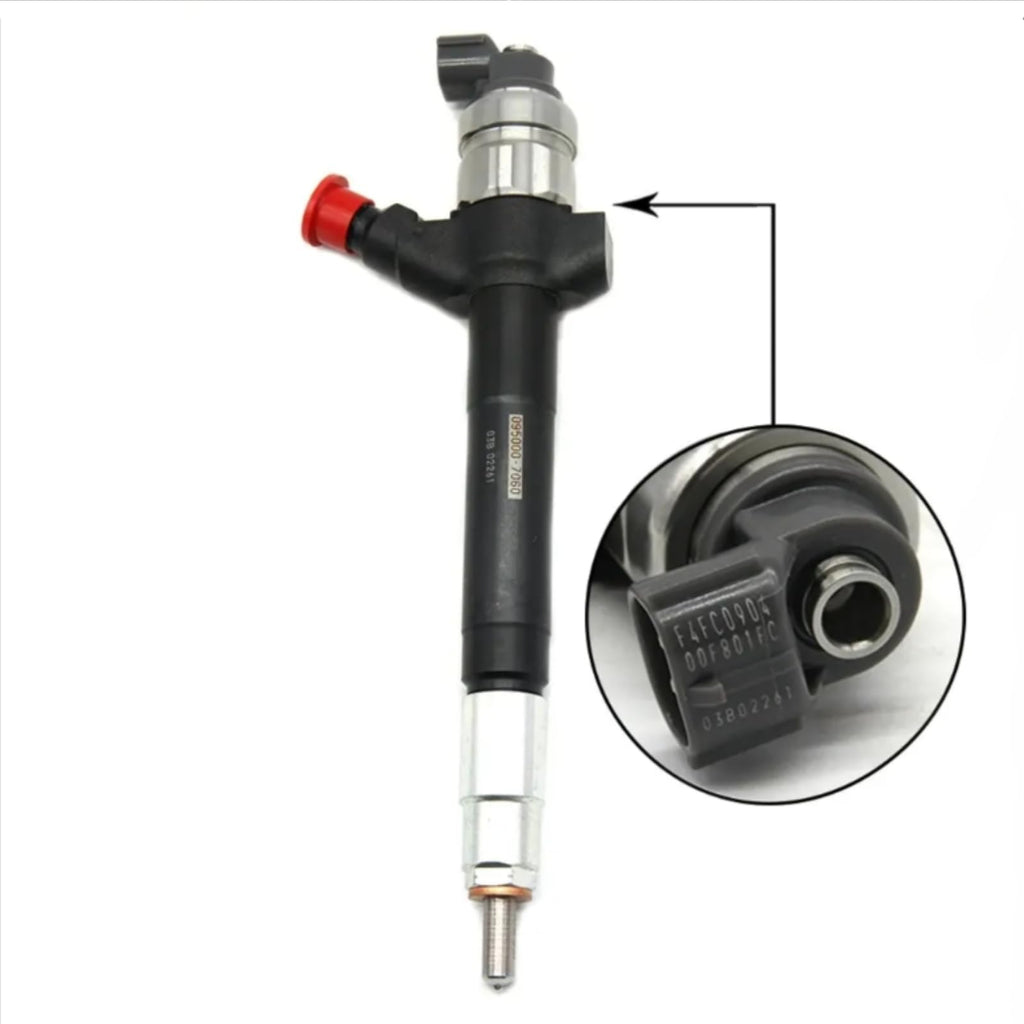 4Pcs 095000-7060 6C1Q-9K546-BC Fuel Injector Compatible with Ford Transit 2.2 2.4 TDCI