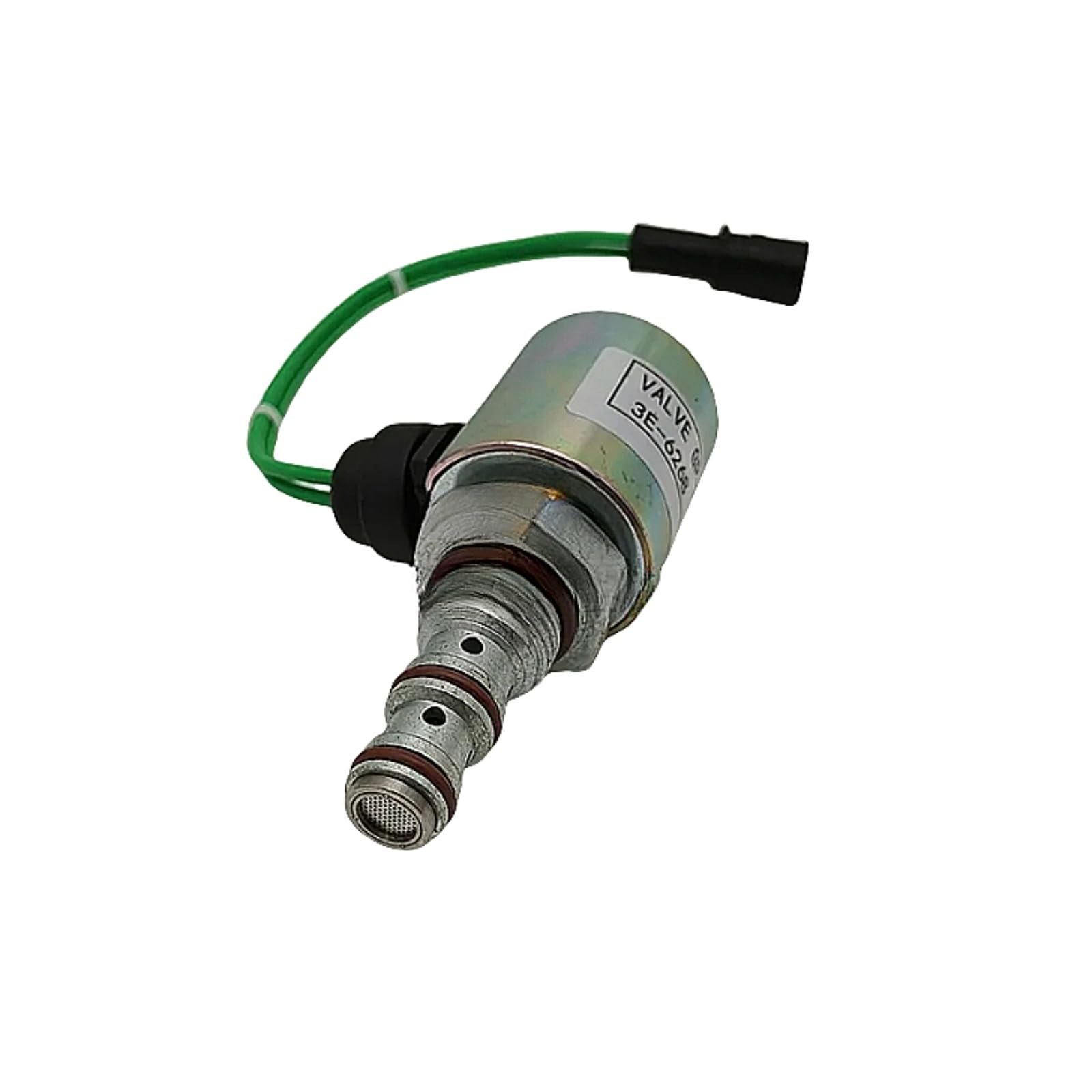 12V Solenoid Valve 3E-6268 3E6268 Compatible with Cat Backhoe Loader 446 446B Engine 3114
