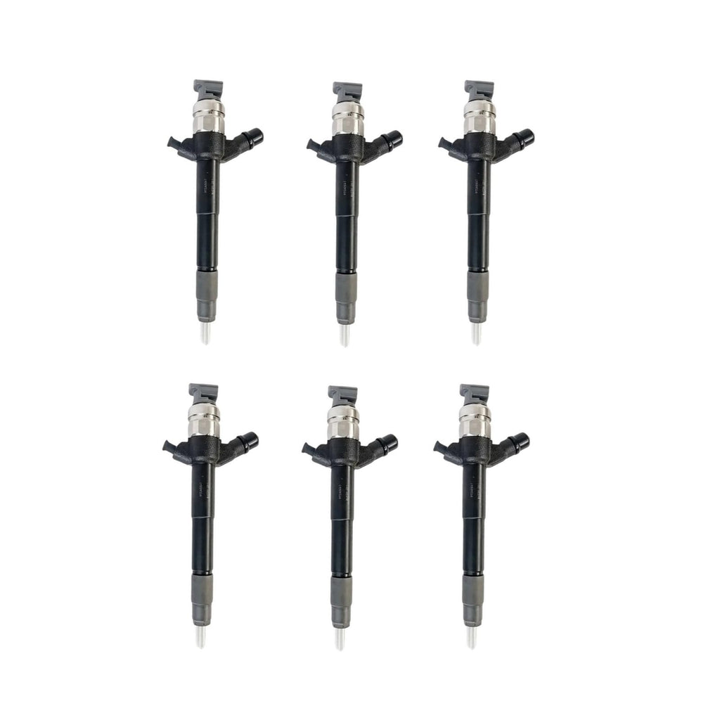 6PCS Fuel Injector 095000-8110 23670-0L030 1465A307 0950008110 236700L030 for Denso Mitsubishi Triton Pajero L200 4M41 4M41T Engine