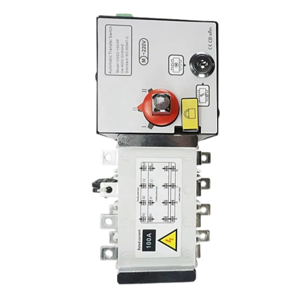 ATS 100A 4P Dual Power Automatic Transfer Switch Fits for Generator Replace parts