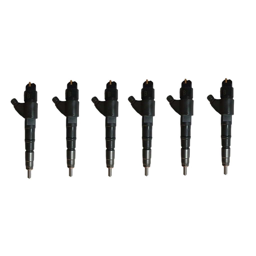 6pcs 0445120067 20798683 04290987 Common Rail Injector fits for Volvo EC210 EC210B D6E Excavator