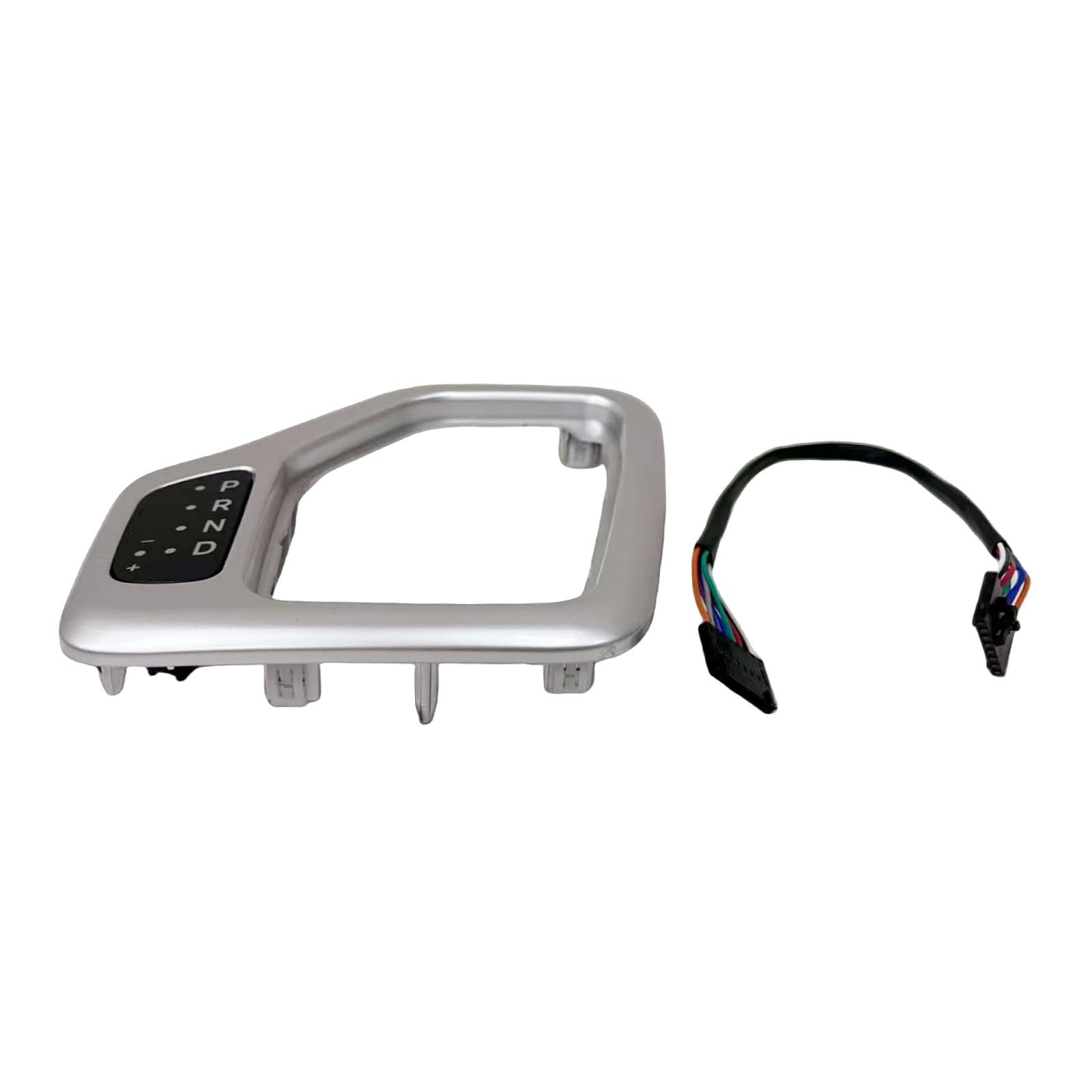 5YD27LS5AA White Transmission Shifter Bezel with Harness Fits for 2014-2018 Jeep Replace parts