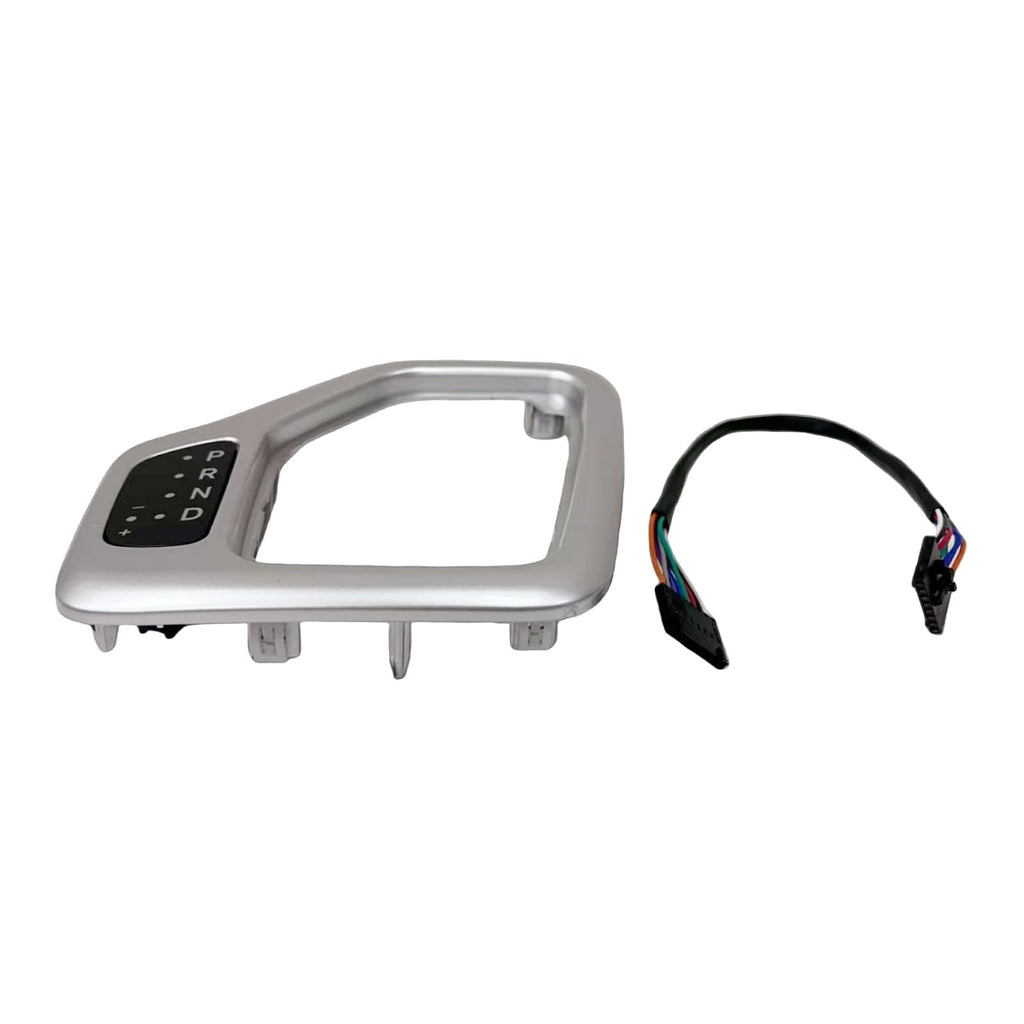 5YD27LS5AA White Transmission Shifter Bezel with Harness Fits for 2014-2018 Jeep Replace parts
