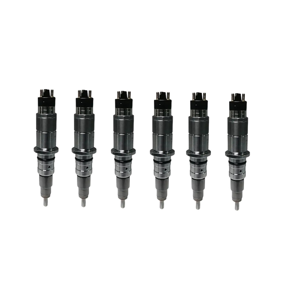 6pcs Common Rail Fuel Injector 0445120059 0445120231 6754-11-3010 5263262 for Cummins QSB6.7 QSB5.9 QSB4.5 Engine PC200-8 PC220-8 PC240-8 Excavator