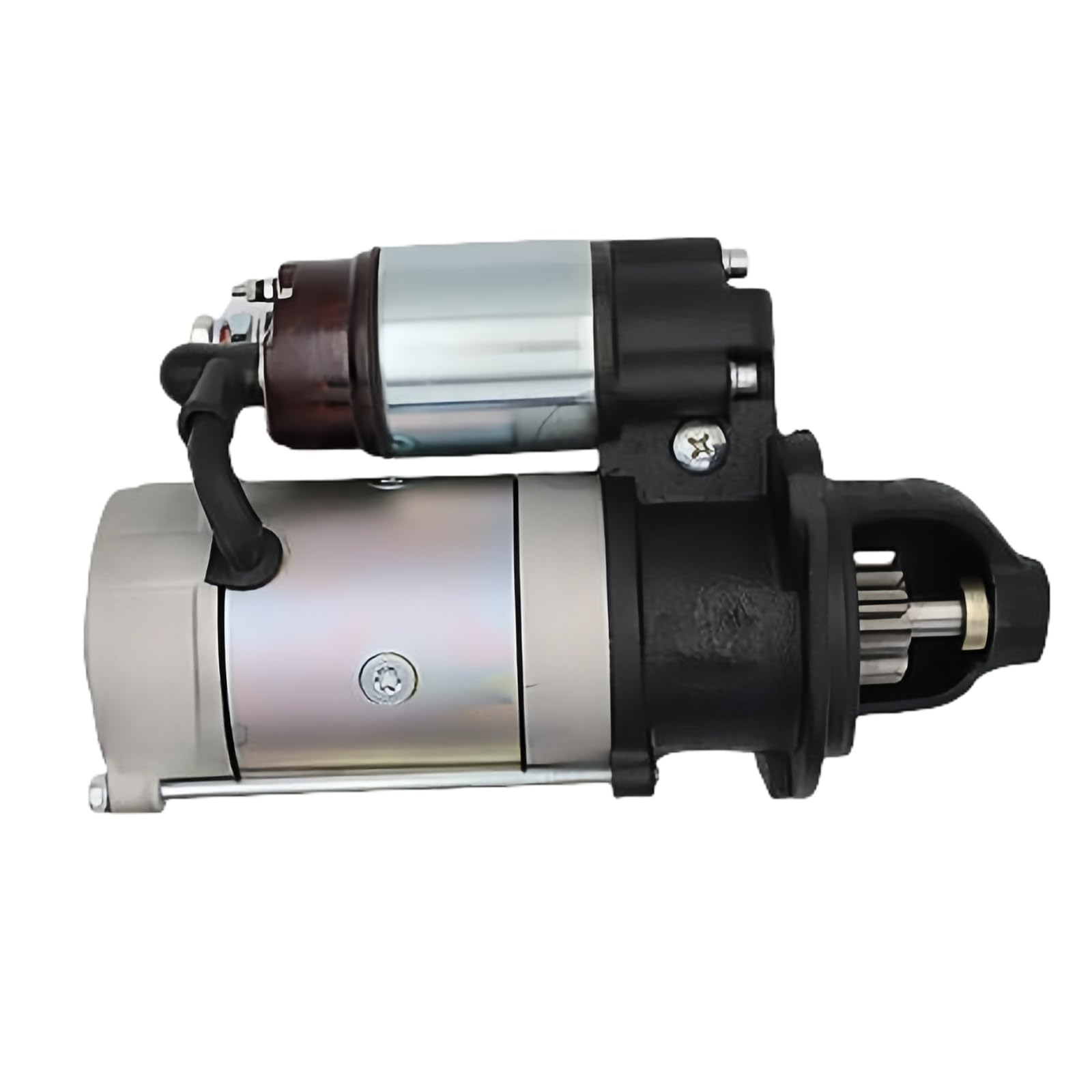 QDJ2539R Starter Motor Fits for Hino J05E J08E Engine for Kobelco SK200-8 SK210-8 SK250-8 SK260-8 SK330-8 SK350-8 SK380-8 SK380D Excavator 24V/4.5KW 11 Tooth