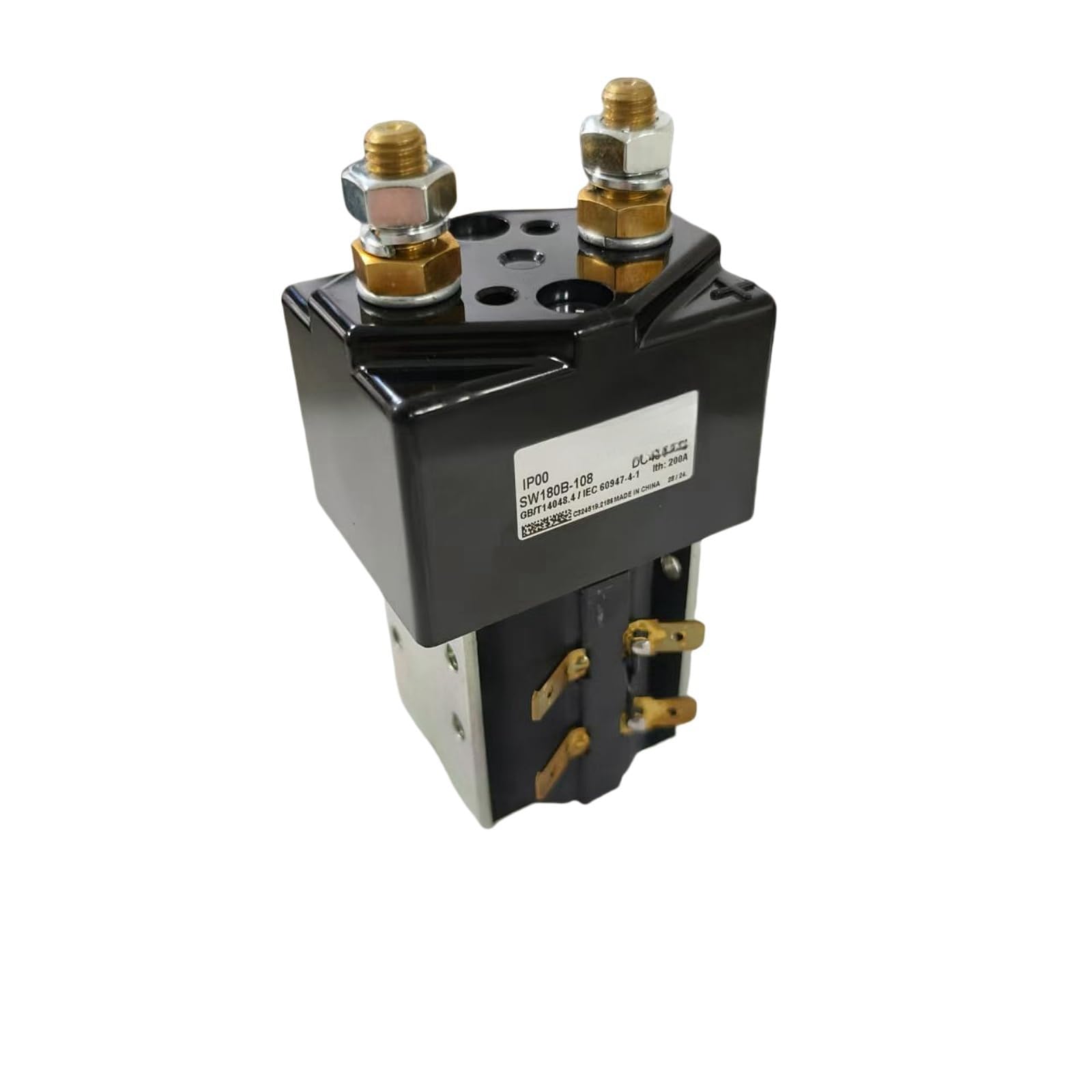 Sgaorcpas New Heavy Duty High Amp Solenoid 200A 48V Compatible with Curtis Golf Cart SW180B