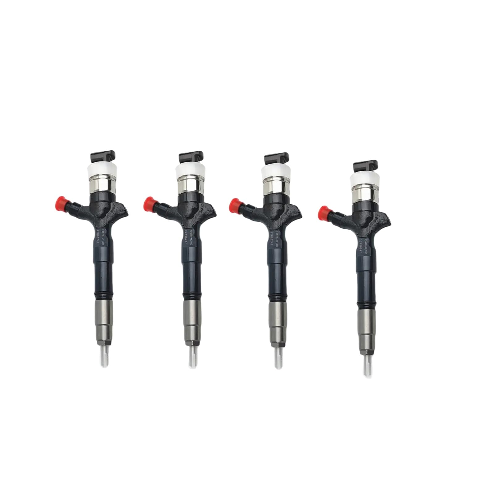 4PCS Fuel Injector 23670-30410 23670-0L100 Fits for Toyota Hiace W/Engine 1KD-FTV