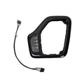 5YD27LS5AA Carbon Fiber Transmission Shifter Bezel with Harness Fits for 2014-2018 Jeep Replace parts