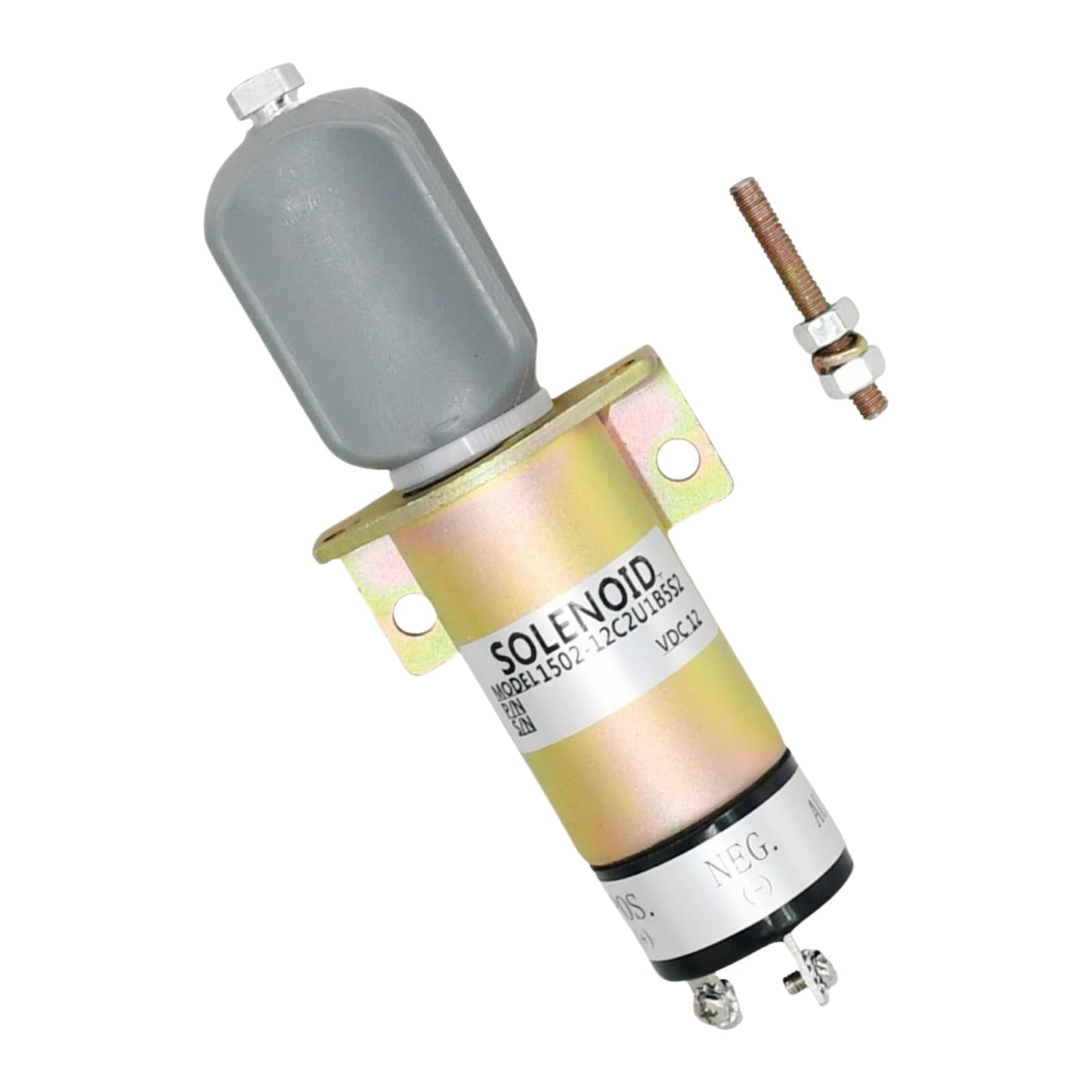 Solenoid 1500-3026 Compatible with 12V Diesel Shut Down 1502-12C2U1B5S2